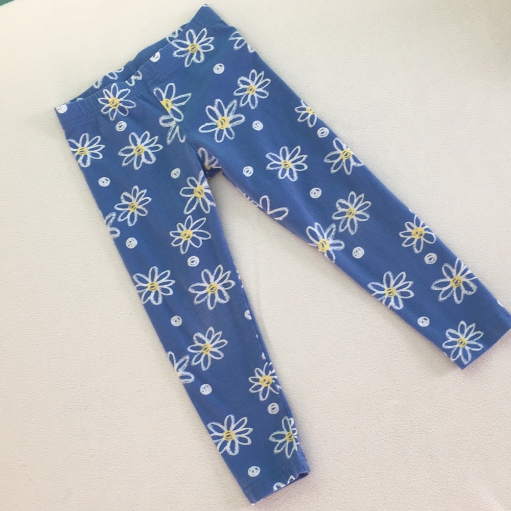 🌼 Blue Daisy Leggings by Carter’s 🌼